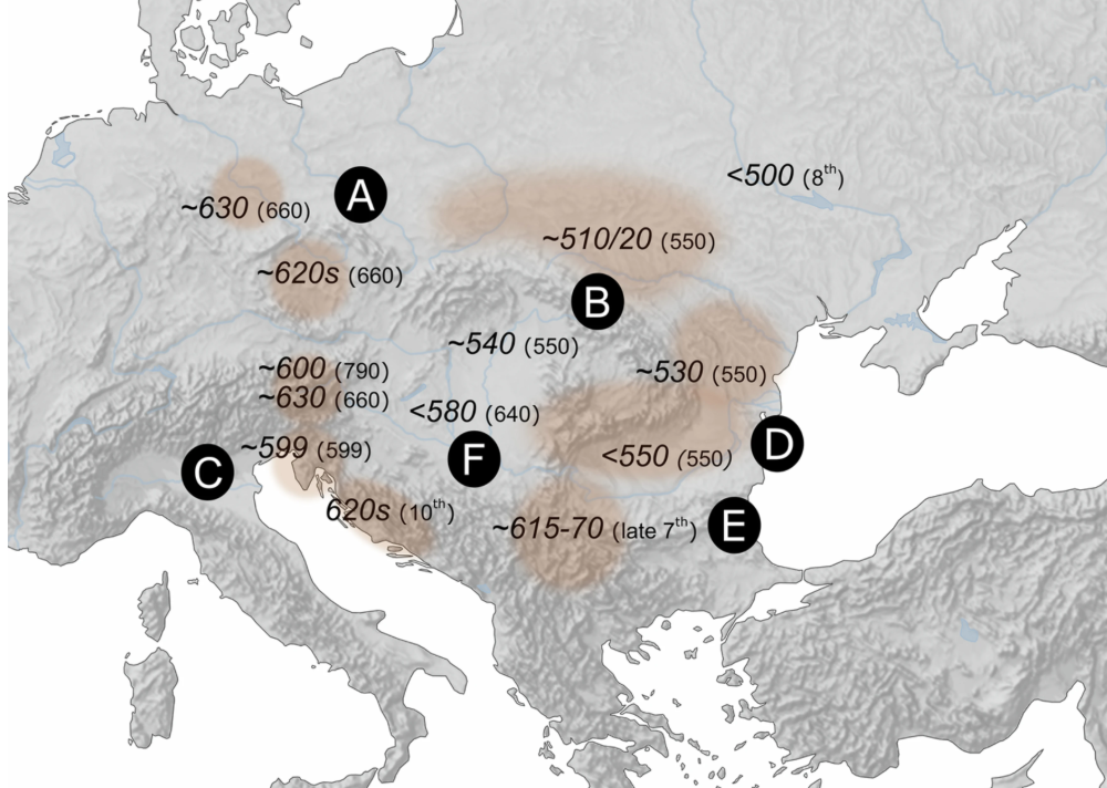 Domov Slovani v 6. in 7. stoletju našega štetja