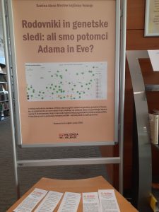 Razstava rodovnikov v Velenju Plakat vabi na razstavo